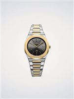 Armbanduhr D1 Milano Dame Tone Mellow Ultra Thin 34 mm in Stahl D1-UHBL03 - D1-UHBL03